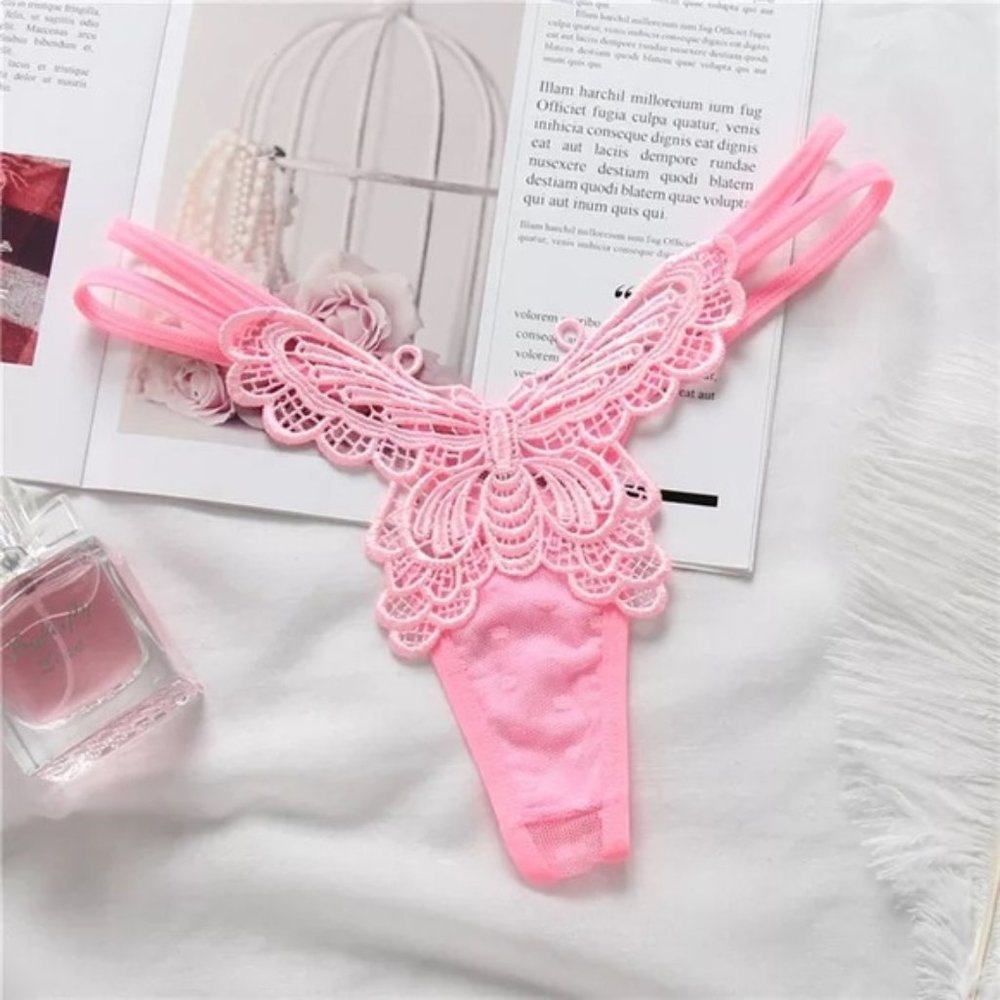 NEW temptation transparent T back style thong